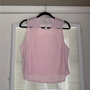Lululemon Athletica Light Pink Tank Top
